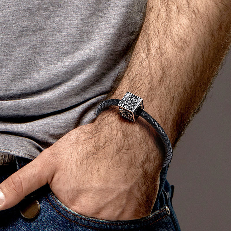 舞獅復古珠飾手鍊 image number 3