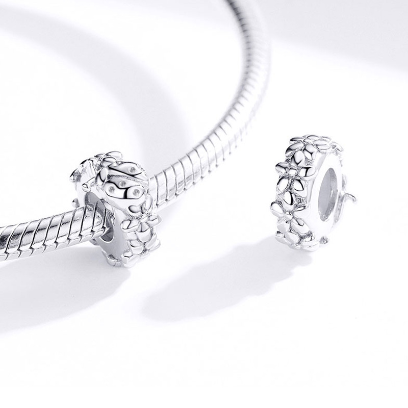 瓢蟲和花瓣固定珠珠飾 image number 1