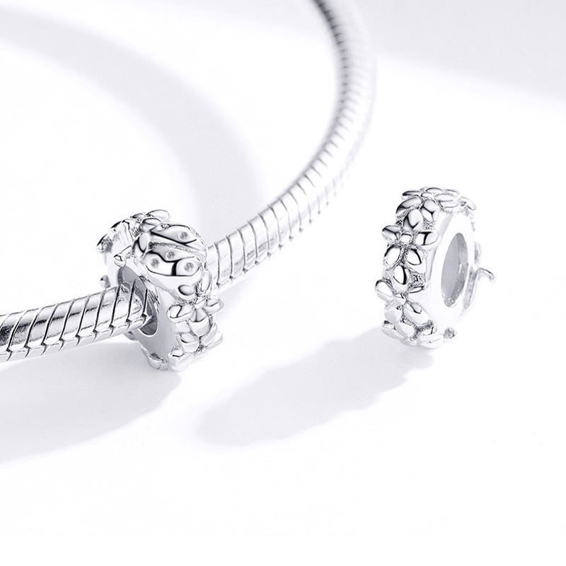 瓢蟲和花瓣固定珠珠飾 image number 1