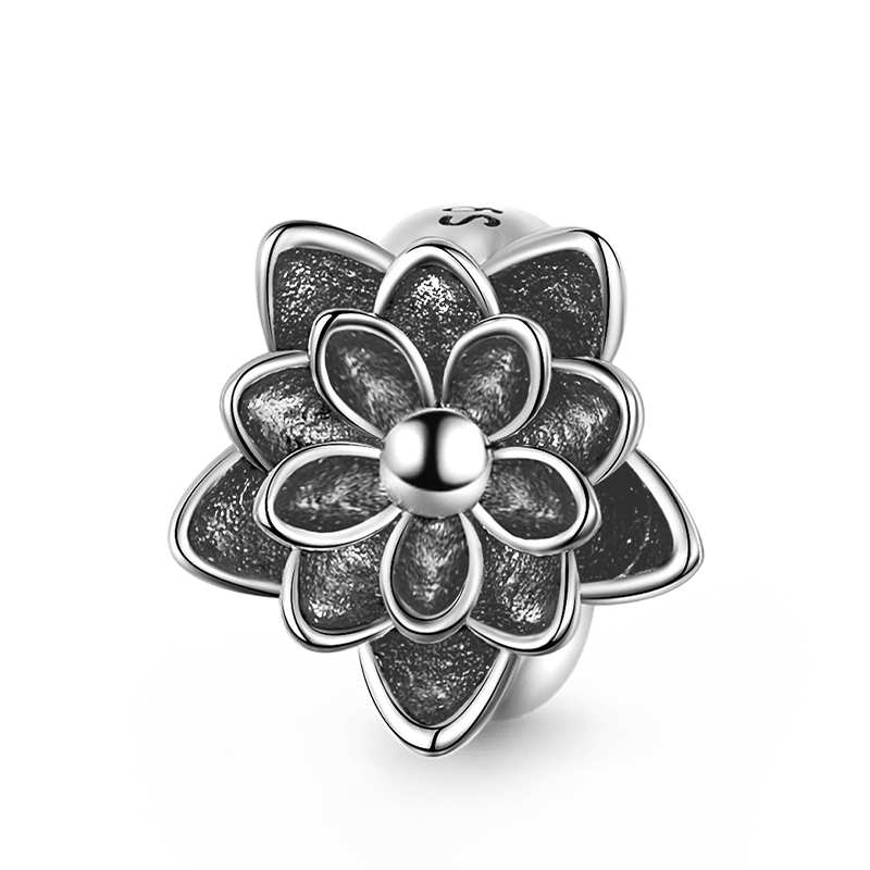 復古蓮花固定珠珠飾 image number 0