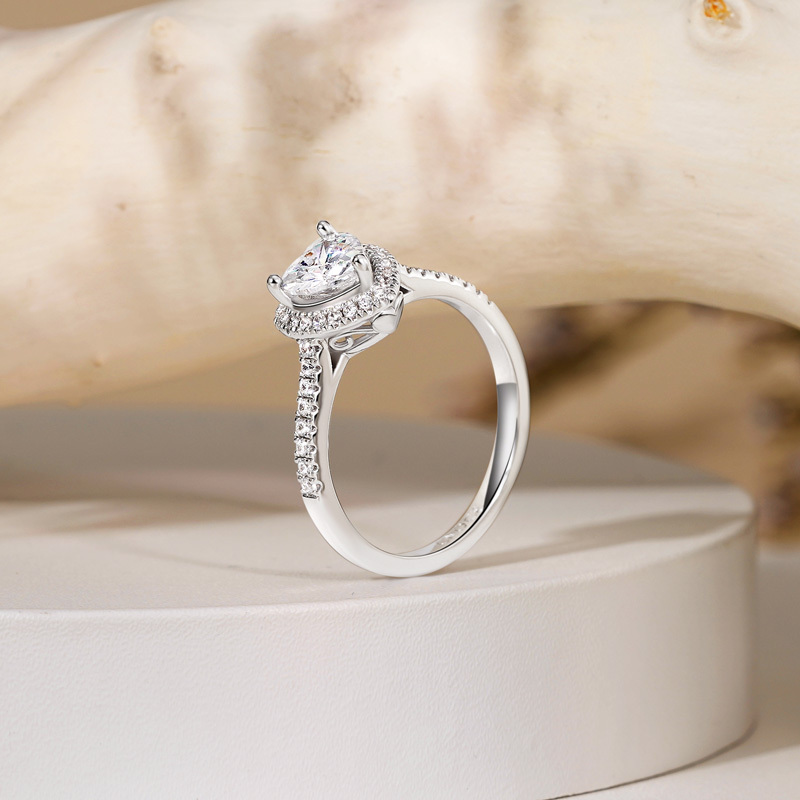 閃亮心形戒指 image number 2