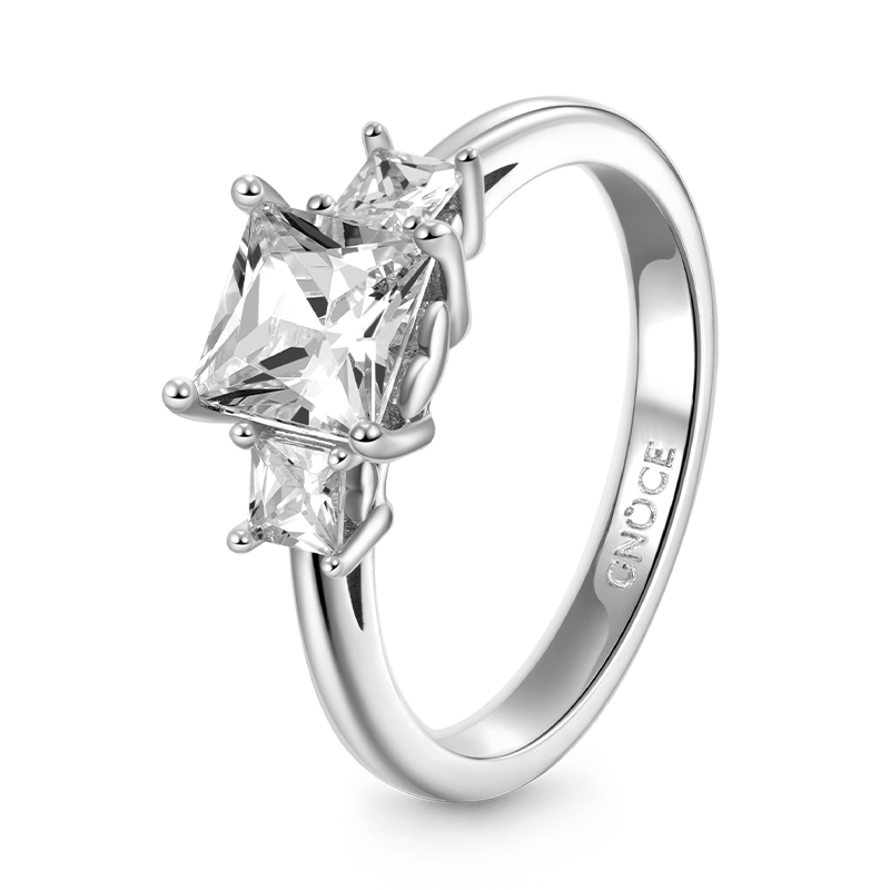 透明三石戒指 image number 2