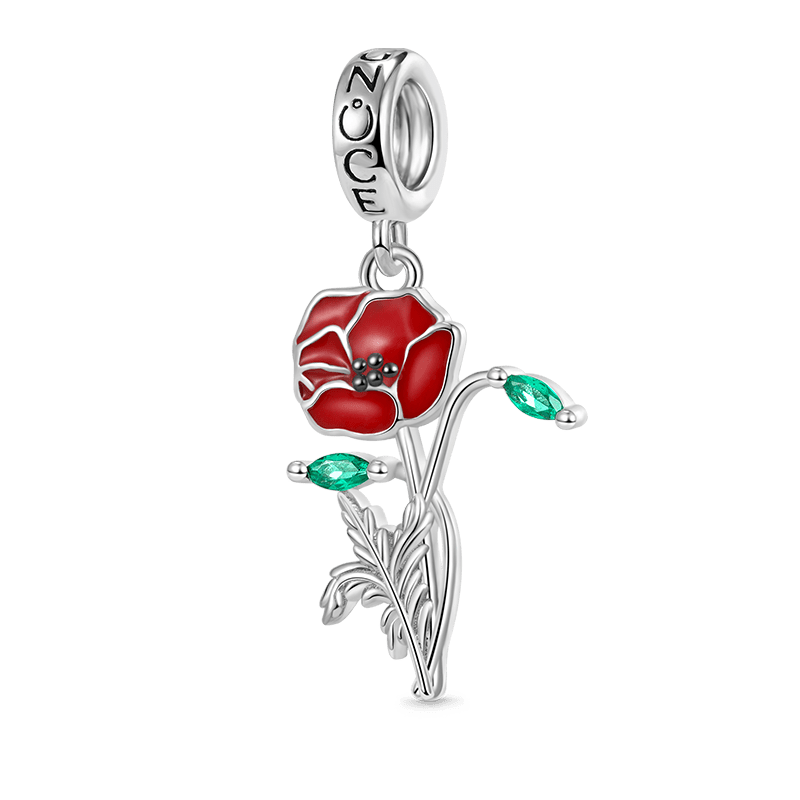 罌粟花吊墜 image number 0