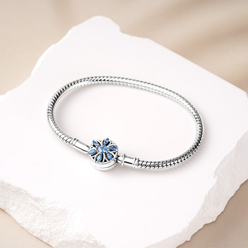 藍色報春花基本款手鍊 image number 2