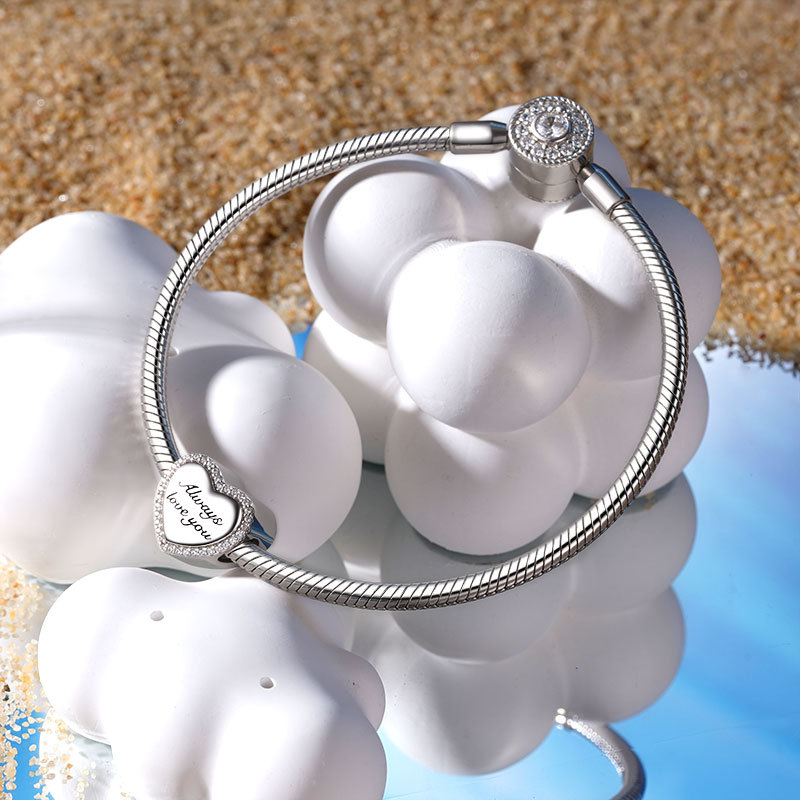 心形個性化照片珠飾 image number 1