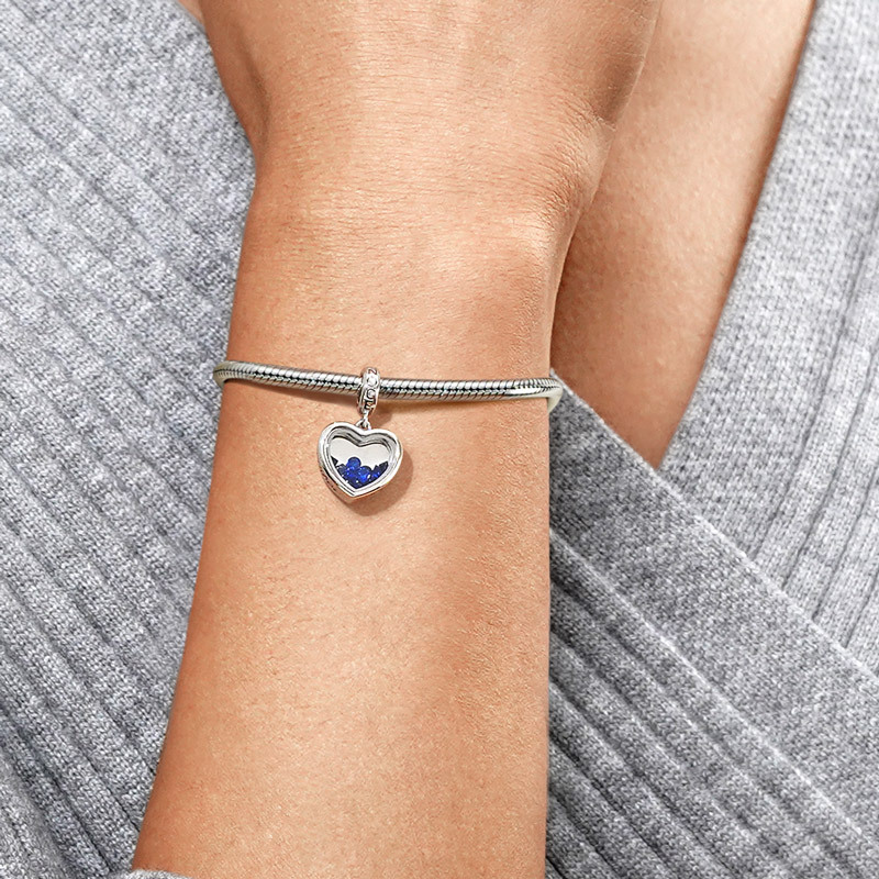 九月生日心形照片吊墜 image number 3