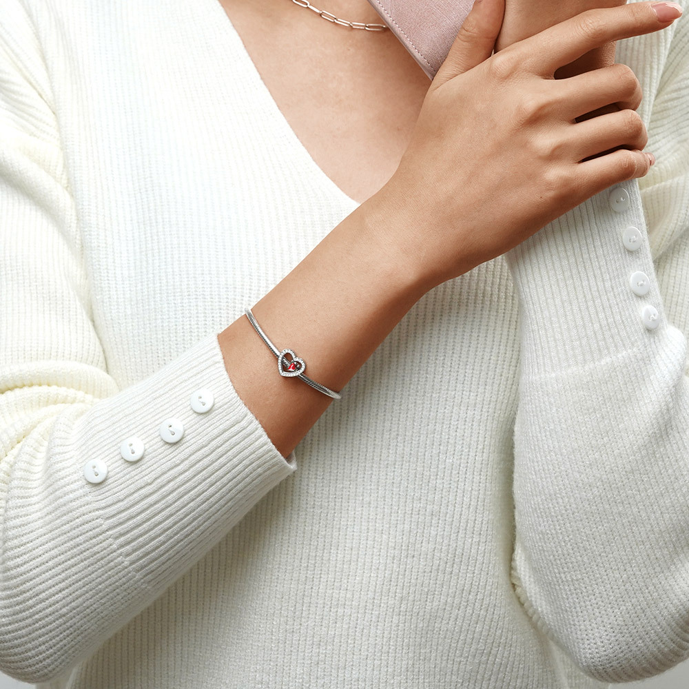 聖誕帽心型珠飾 image number 3