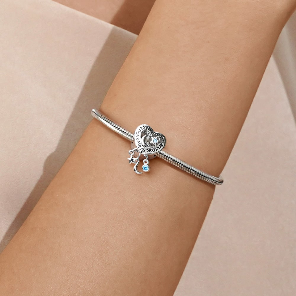 捕夢網心形照片珠飾 image number 3