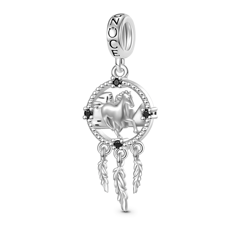 捕夢網馬吊墜 image number 0