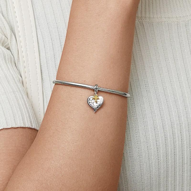 天使之翼個性化照片吊墜 image number 3