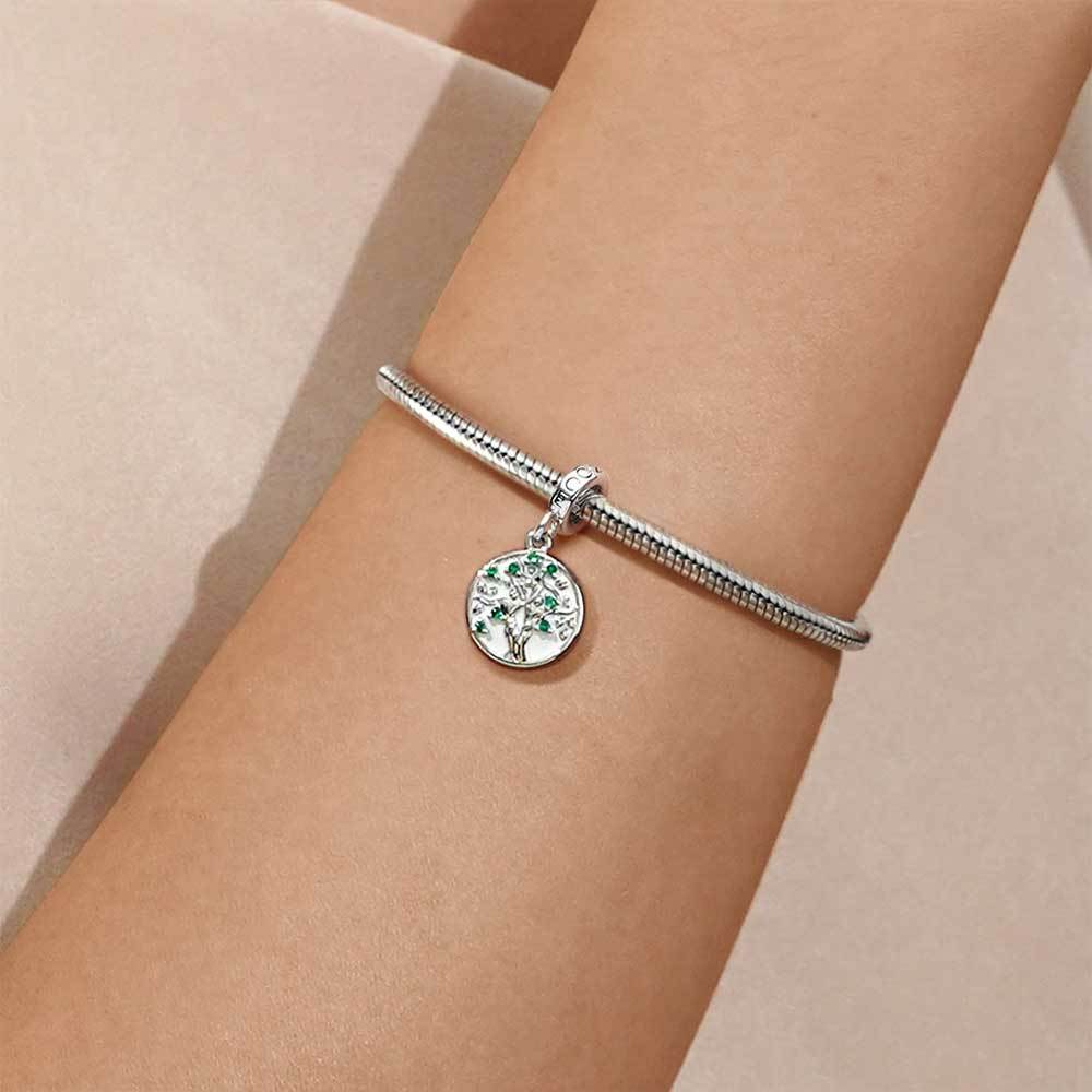 生命之樹家庭照片吊墜 image number 3