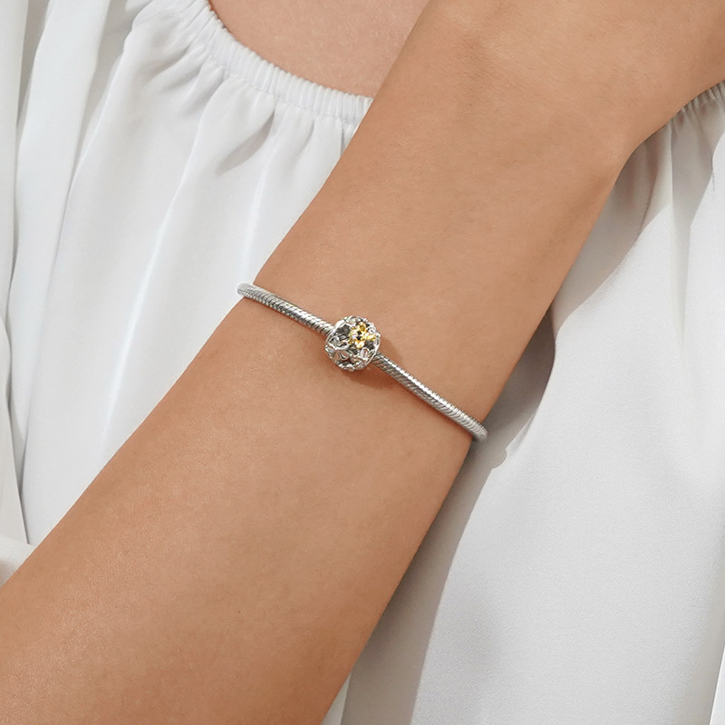 蜜蜂花朵珠飾 image number 3