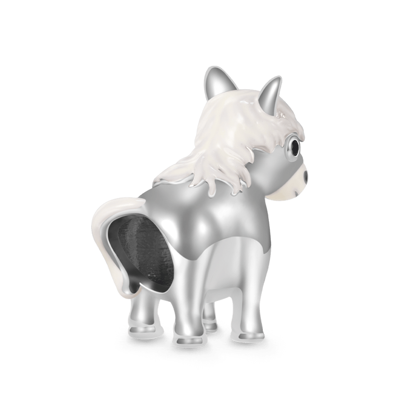 生肖馬擁抱形寶石珠飾 image number 1