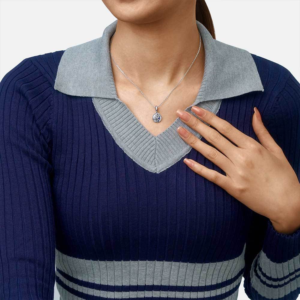 藍色星星吊墜 image number 5