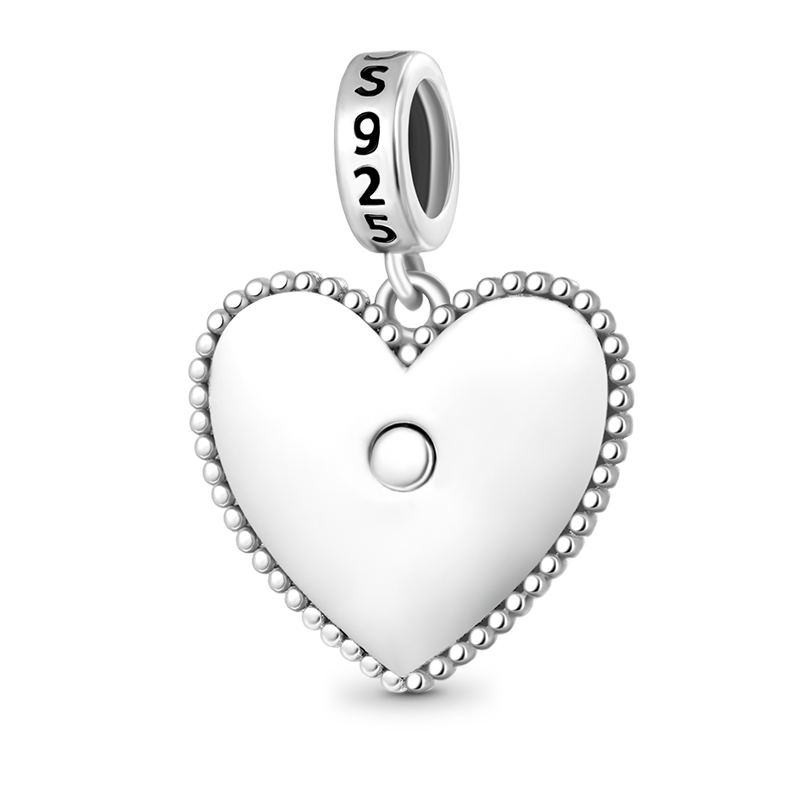 旋轉心形吊墜 image number 1