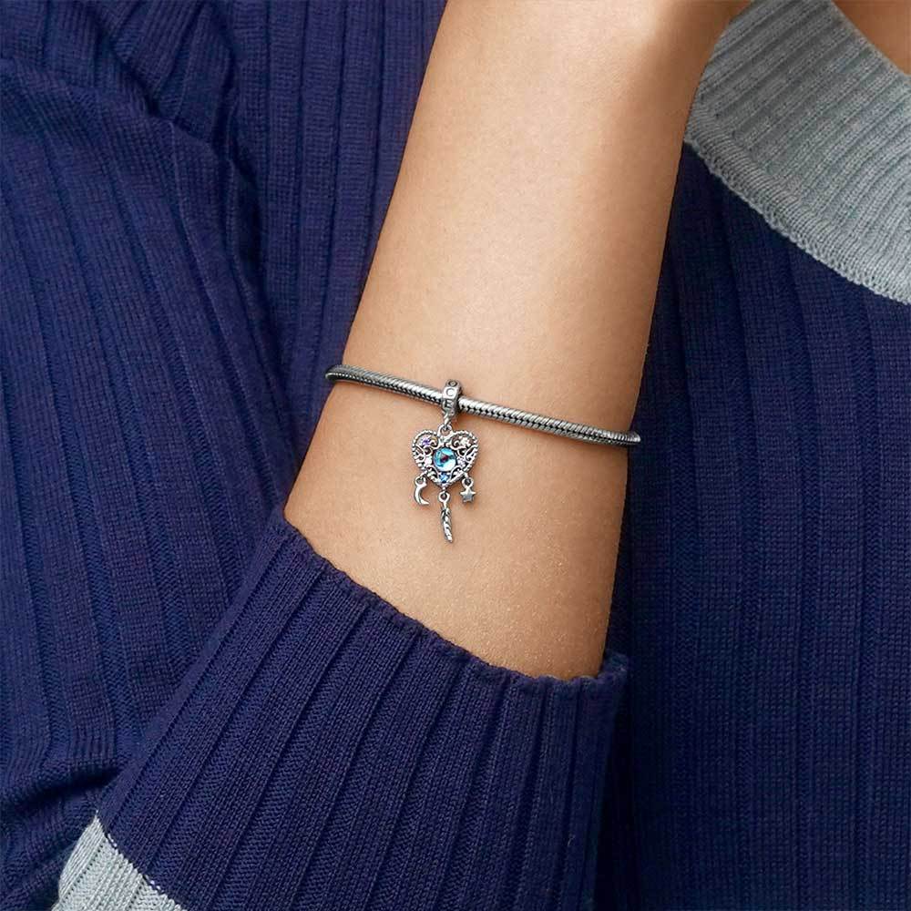 捕夢網心形吊墜 image number 4