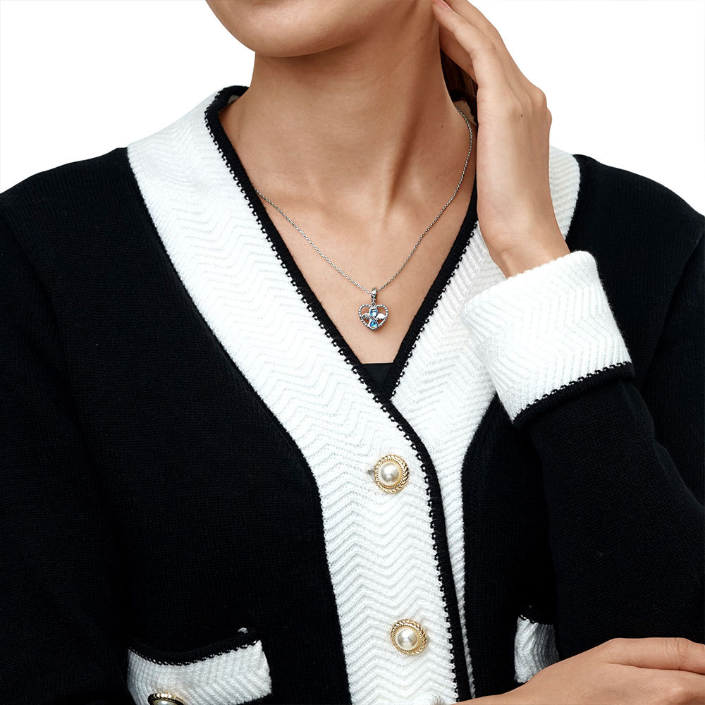 無限愛心吊墜 image number 5