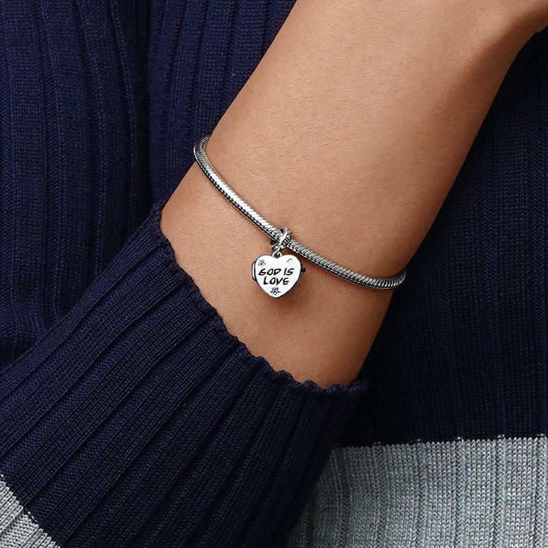 上帝是愛照片吊墜 image number 4