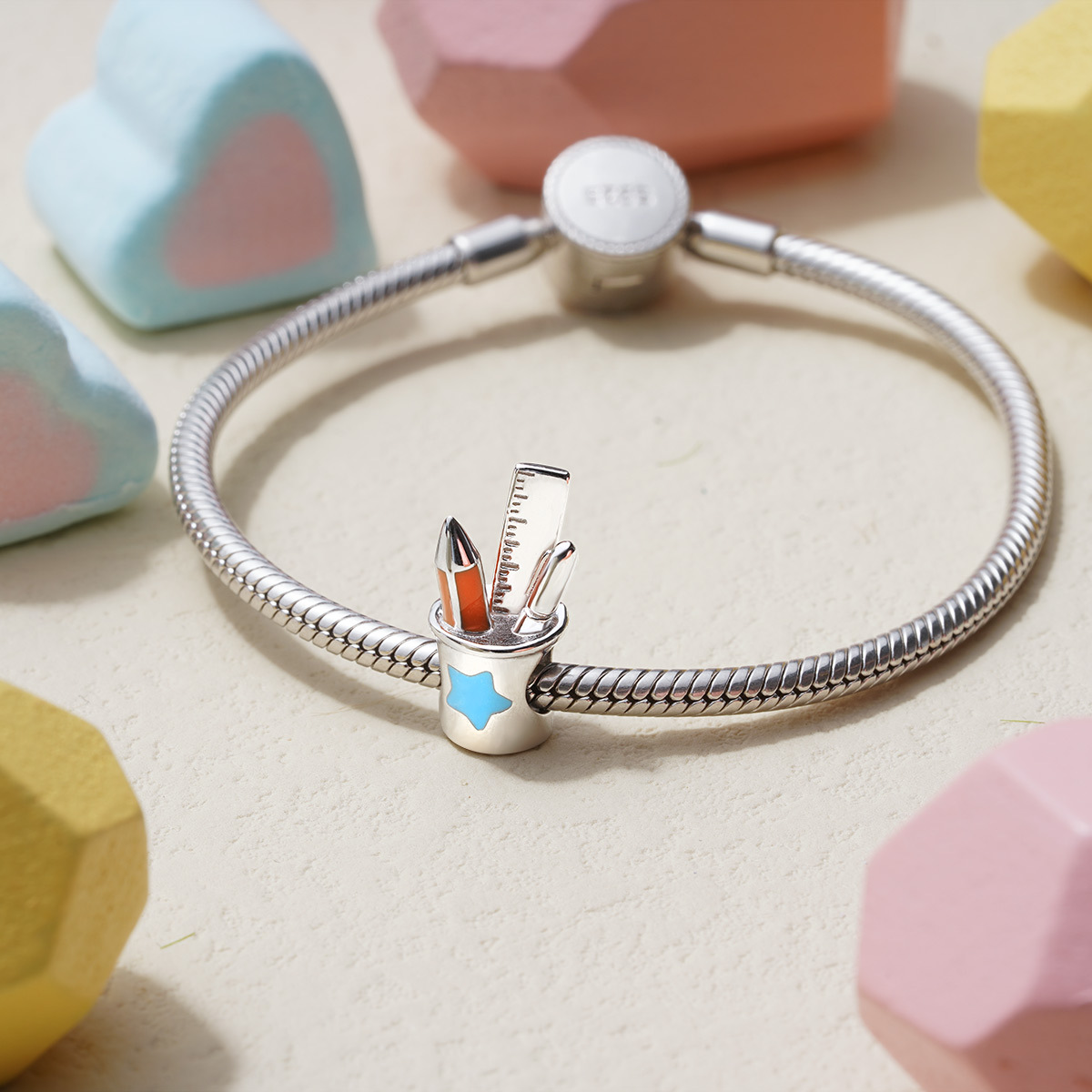 文具筆筒珠飾 image number 2