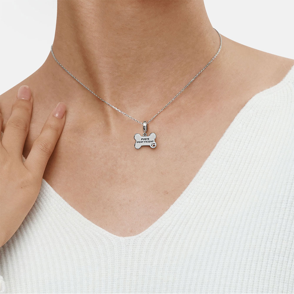 狗骨頭可雕刻吊墜 image number 4