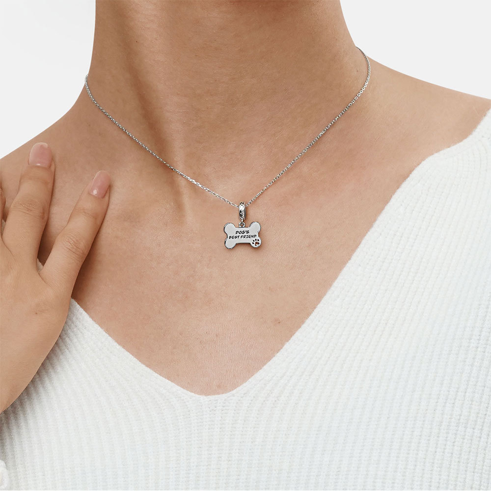 狗骨頭可雕刻吊墜 image number 4