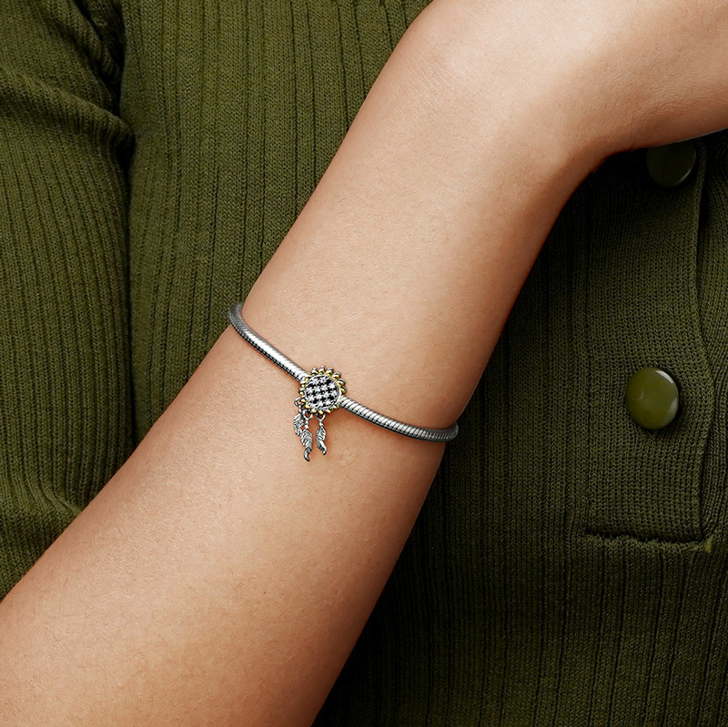 向日葵捕夢網珠飾 image number 3