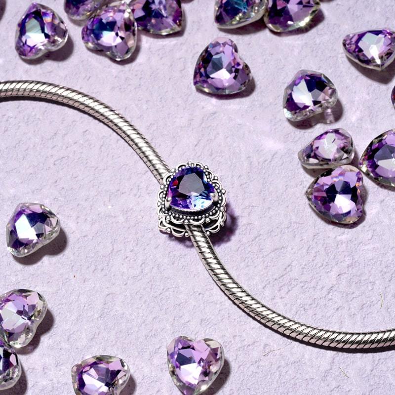 永遠的愛人心形珠飾 image number 2