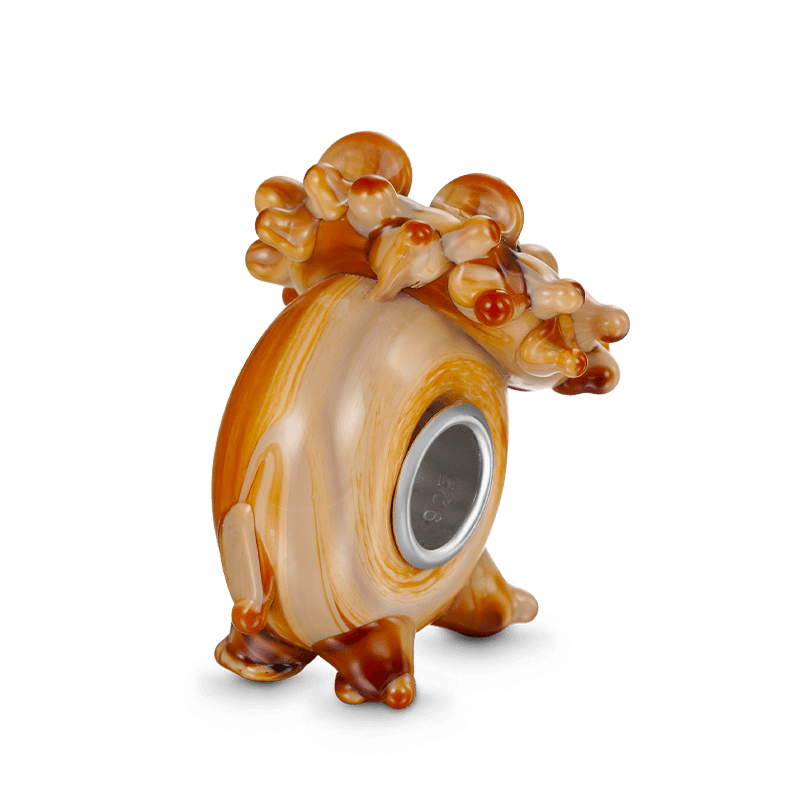 獅子琉璃珠飾 image number 1