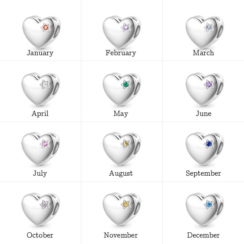 爸爸生日石珠飾 image number 6