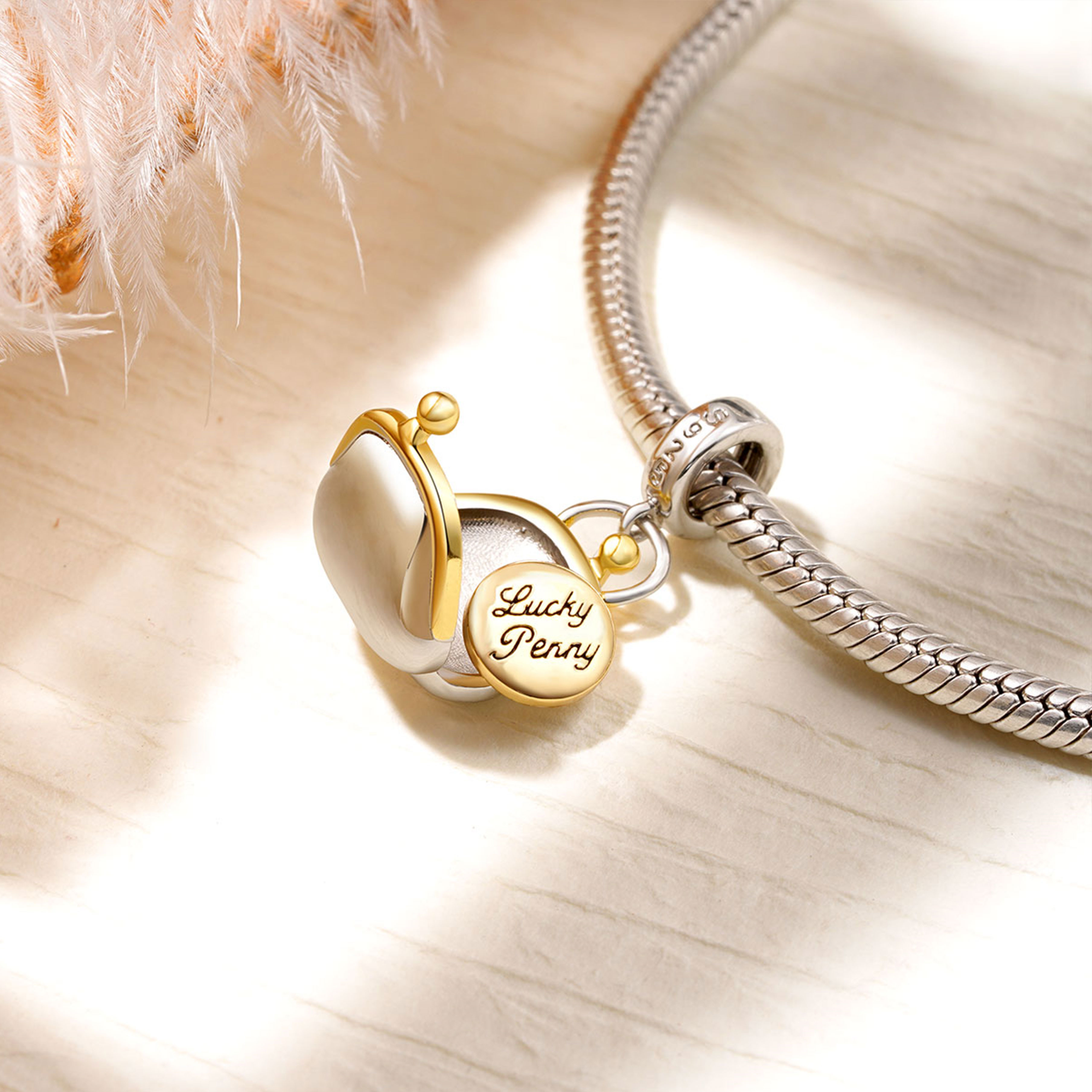 錢包和幸運便士吊墜 image number 2