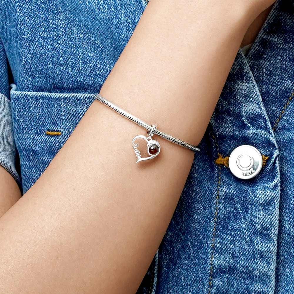 投影照片珠姐妹情吊墜 image number 7