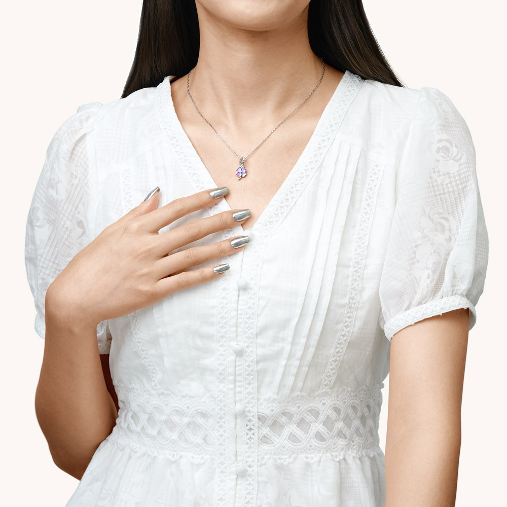 炫彩幸運四葉草吊墜 image number 5