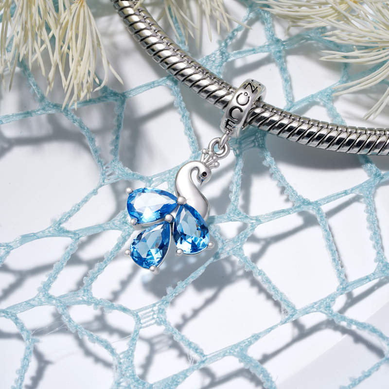 孔雀吊墜 image number 2