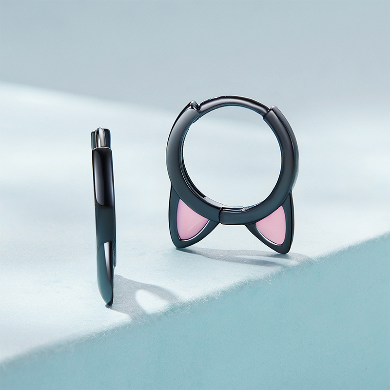 貓咪耳環 image number 1