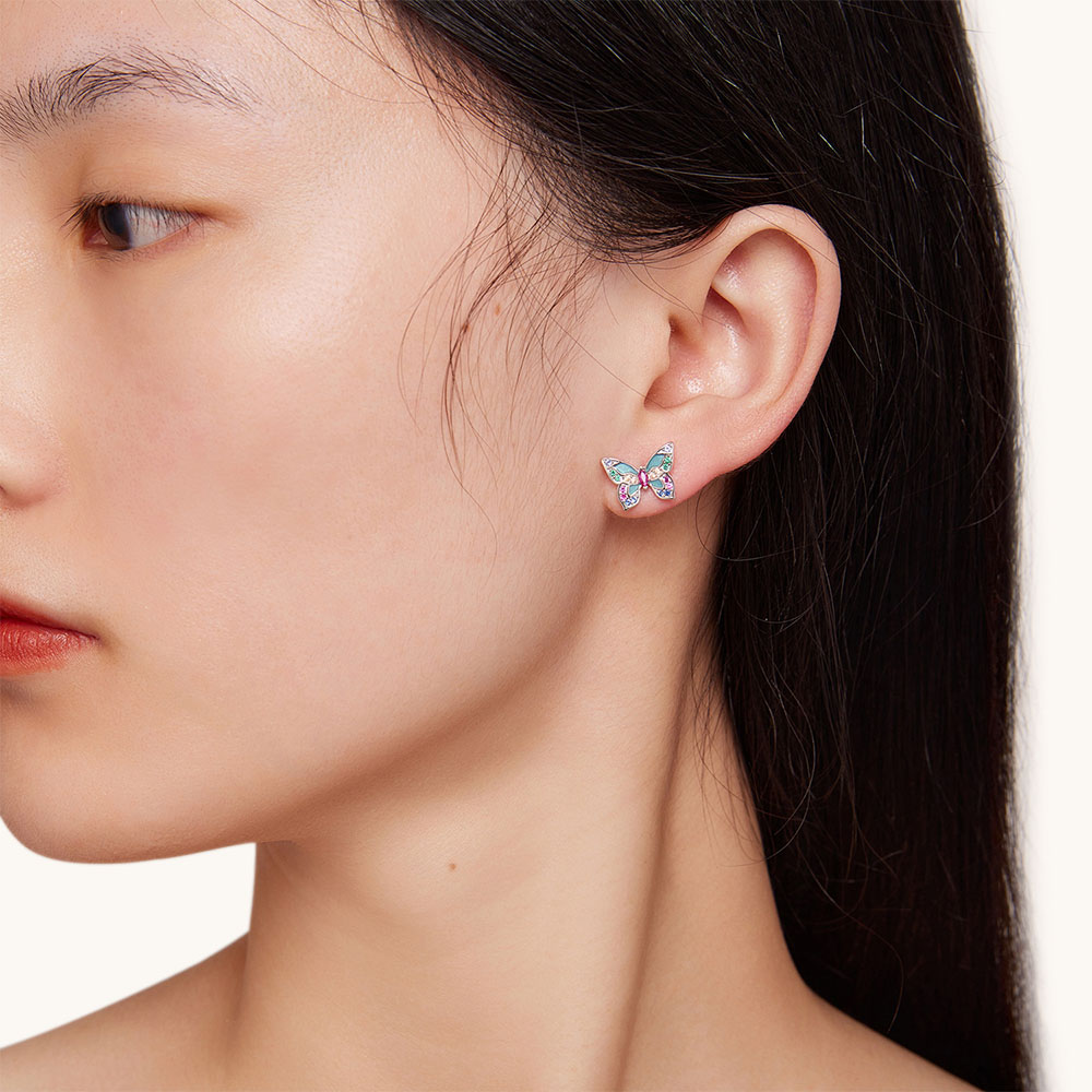 蝴蝶耳環 image number 3