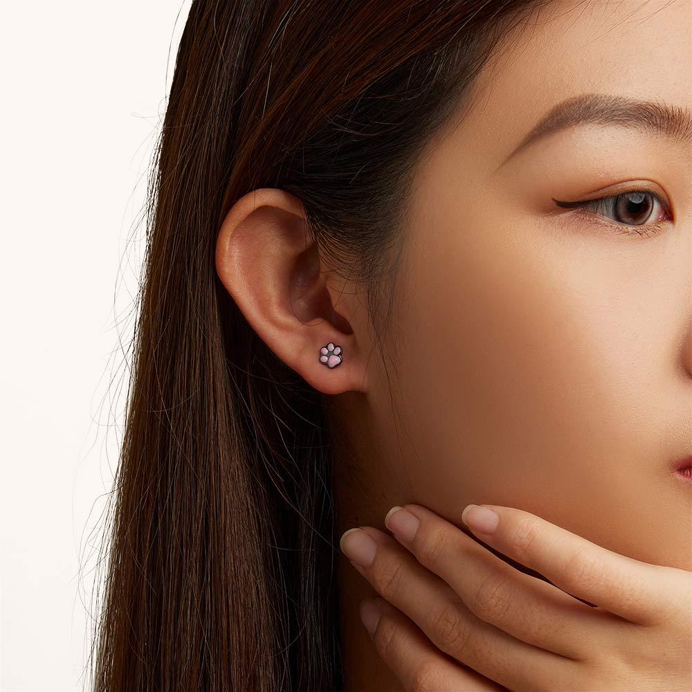 貓爪耳環 image number 3