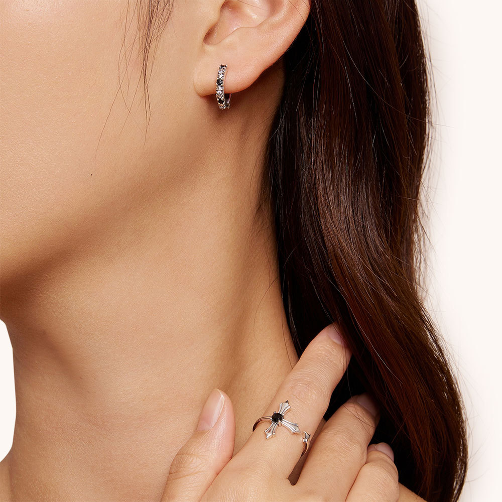 鳶尾花耳環 image number 2