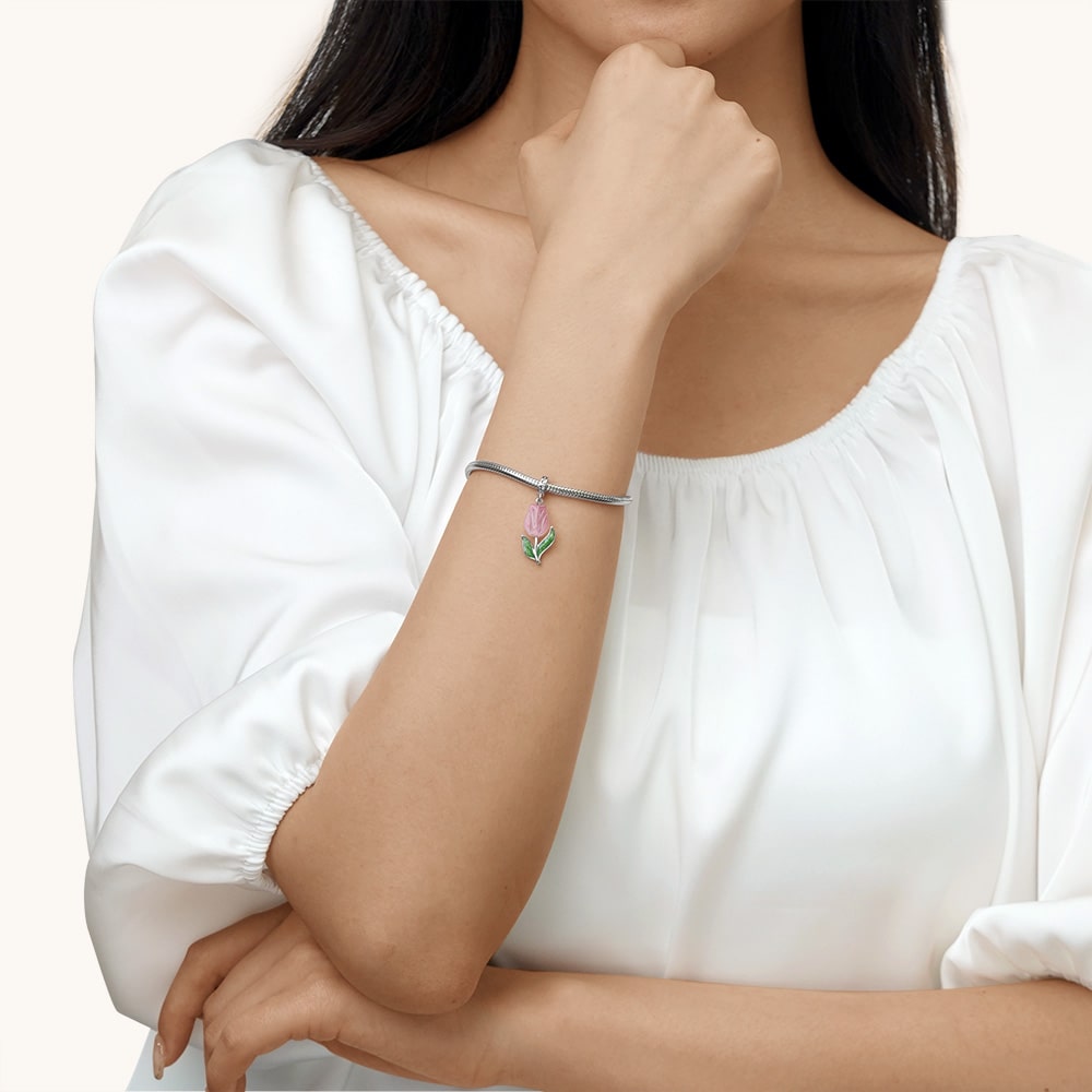 鬱金香吊墜 image number 3