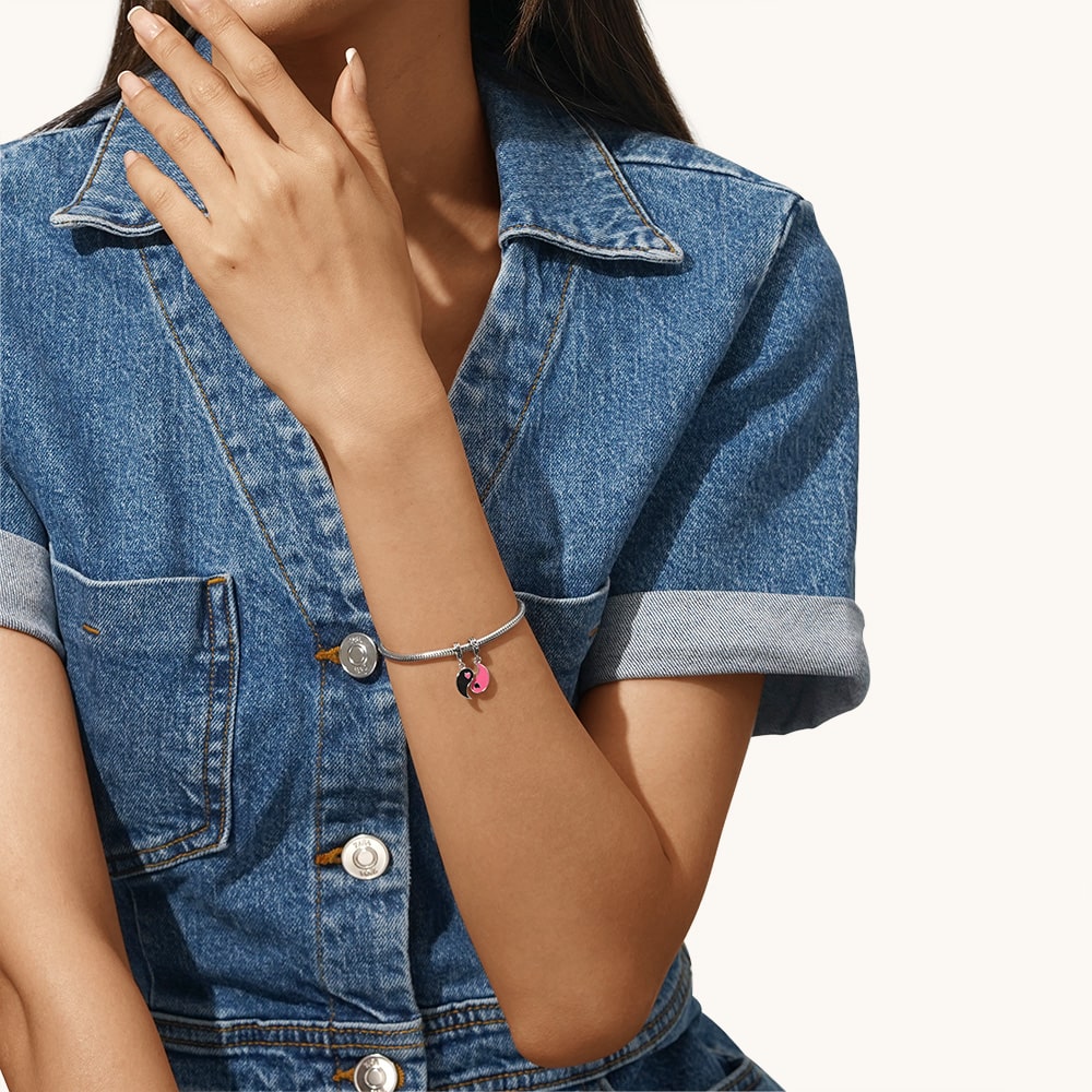 陰陽情侶吊墜 image number 3