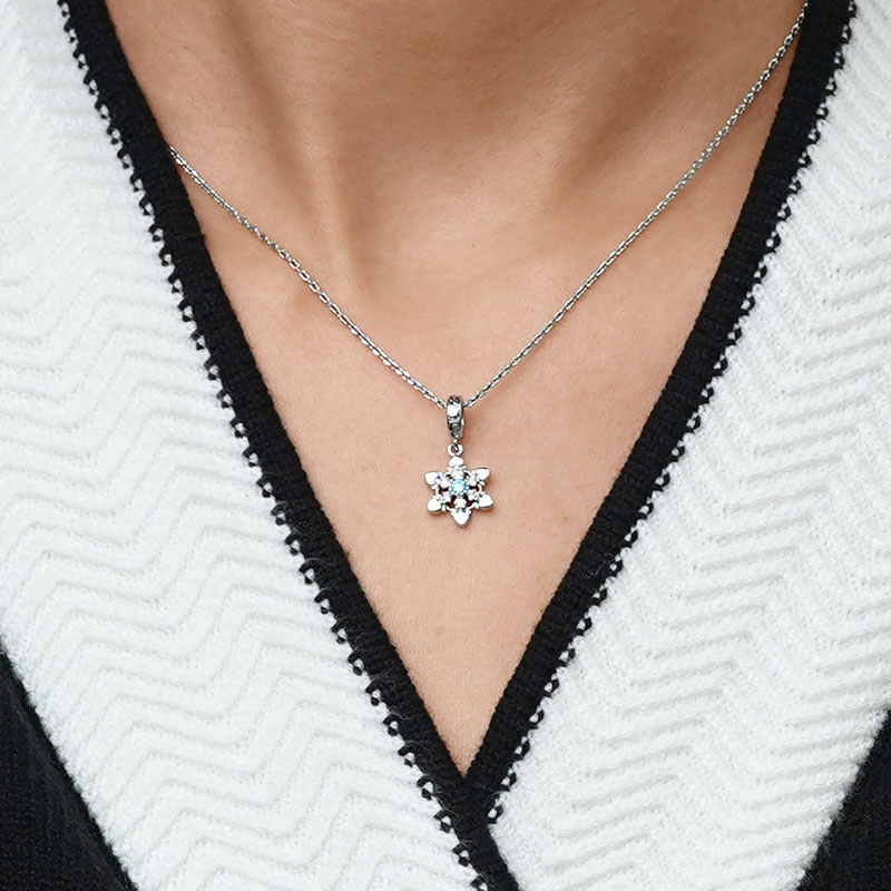 雪花吊墜 image number 3