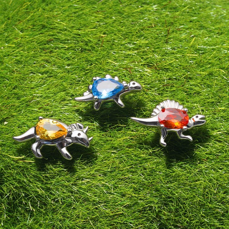 三角龍耳環 image number 2