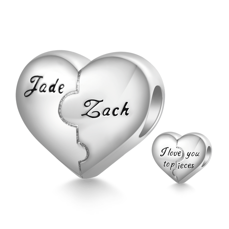 心形雕刻珠飾 image number 2