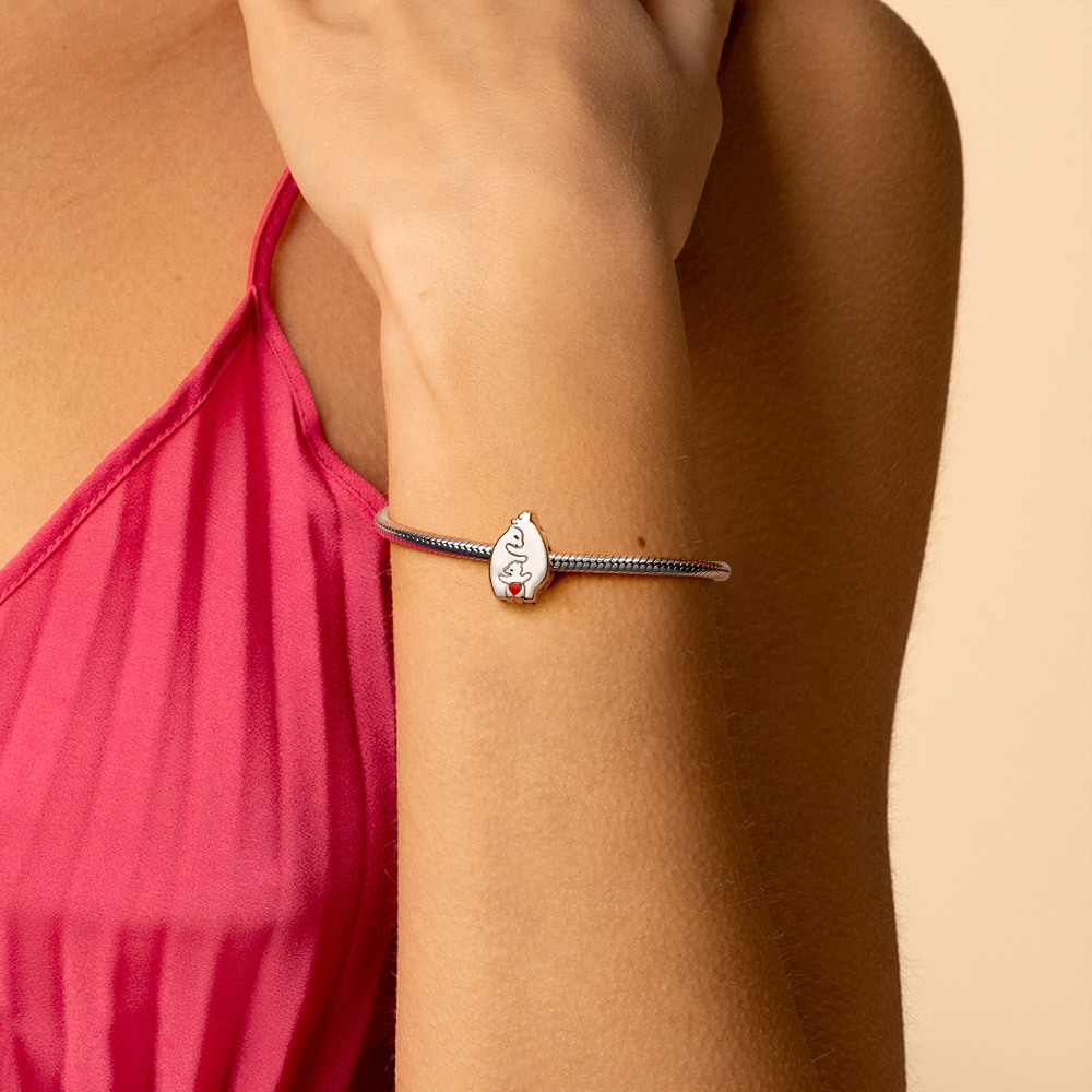 熊家族字母珠飾 image number 4