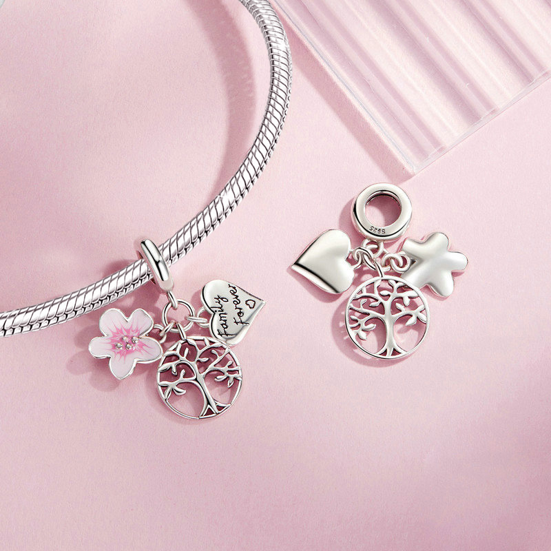 心形三重吊墜 image number 1