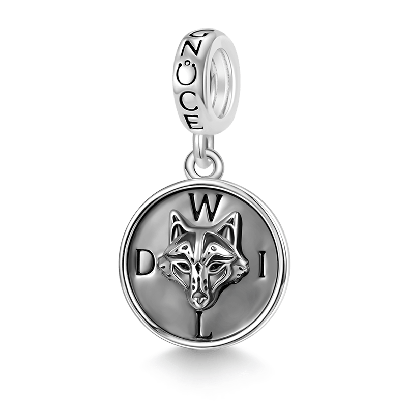 狼王圖案吊墜 image number 0