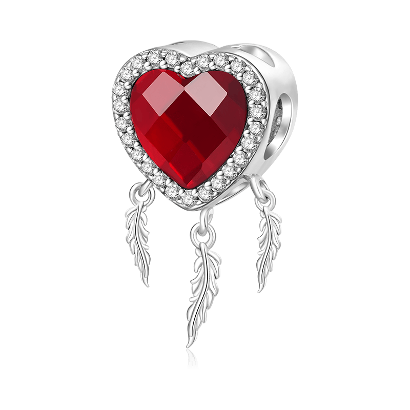 捕夢網心形珠飾 image number 0