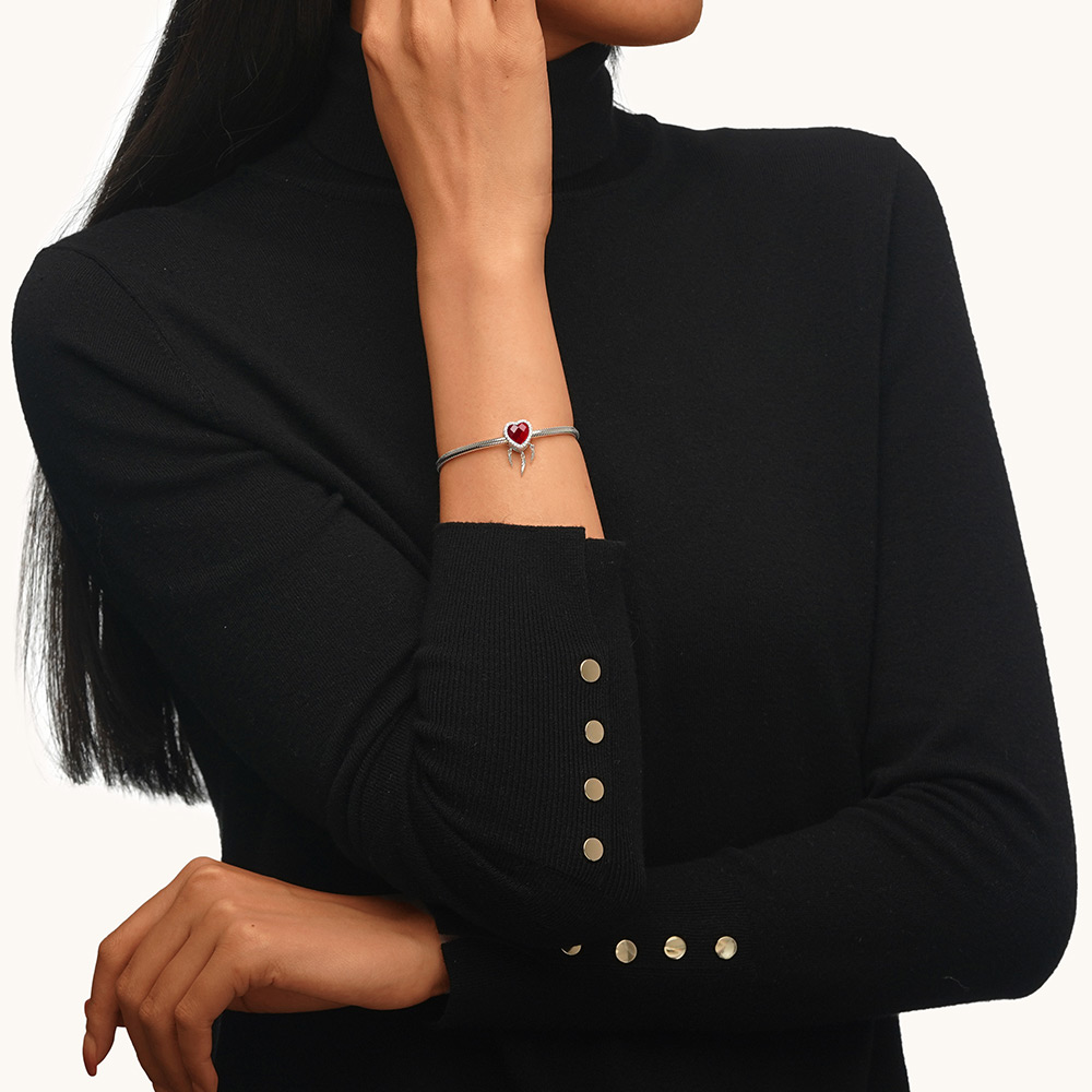 捕夢網心形珠飾 image number 2