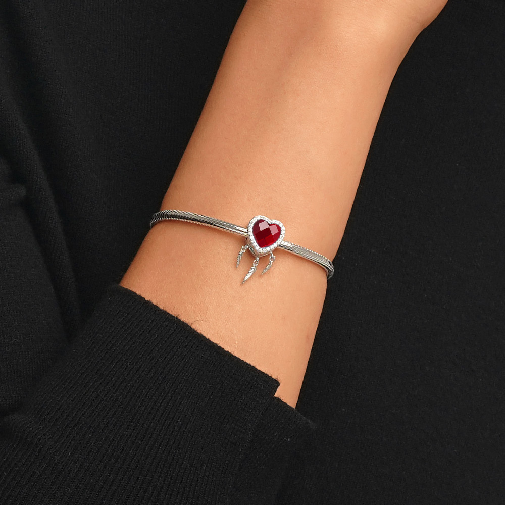 捕夢網心形珠飾 image number 3