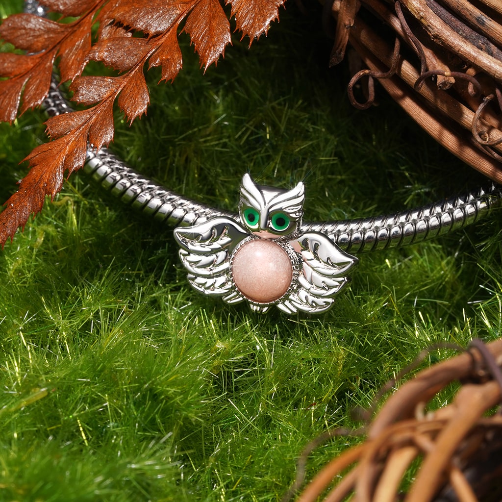 貓頭鷹珠飾 image number 3