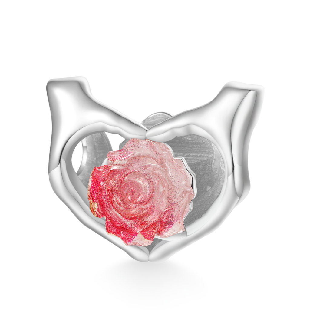 永遠在我們心中玫瑰珠飾 image number 1
